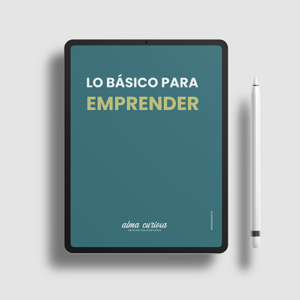 Hoja “Lo básico del emprendimiento”